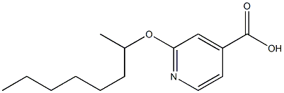 2-(octan-2-yloxy)pyridine-4-carboxylic acid