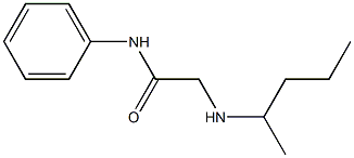 2-(pentan-2-ylamino)-N-phenylacetamide