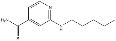 2-(pentylamino)pyridine-4-carbothioamide|