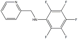 2,3,4,5,6-pentafluoro-N-(pyridin-2-ylmethyl)aniline Struktur