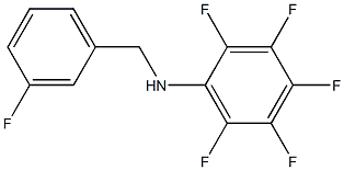 2,3,4,5,6-pentafluoro-N-[(3-fluorophenyl)methyl]aniline