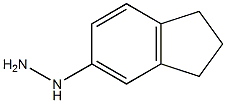 2,3-dihydro-1H-inden-5-ylhydrazine Structure