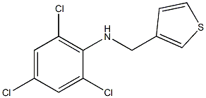 2,4,6-trichloro-N-(thiophen-3-ylmethyl)aniline