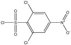 2,6-dichloro-4-nitrobenzenesulfonyl chloride Struktur