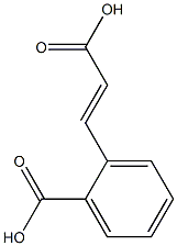 2-[(1E)-2-carboxyeth-1-en-1-yl]benzoic acid Struktur