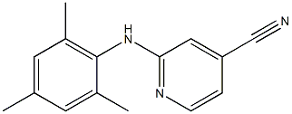 2-[(2,4,6-trimethylphenyl)amino]pyridine-4-carbonitrile