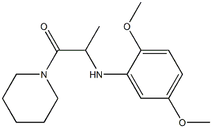 2-[(2,5-dimethoxyphenyl)amino]-1-(piperidin-1-yl)propan-1-one