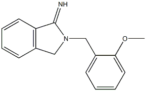 2-[(2-methoxyphenyl)methyl]-2,3-dihydro-1H-isoindol-1-imine