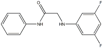 2-[(3,5-difluorophenyl)amino]-N-phenylacetamide