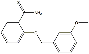 2-[(3-methoxybenzyl)oxy]benzenecarbothioamide