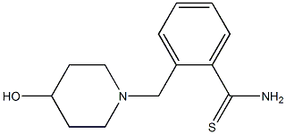 2-[(4-hydroxypiperidin-1-yl)methyl]benzenecarbothioamide