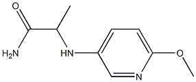 2-[(6-methoxypyridin-3-yl)amino]propanamide