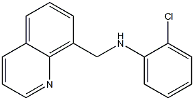 2-chloro-N-(quinolin-8-ylmethyl)aniline