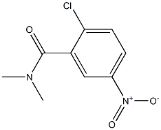 2-chloro-N,N-dimethyl-5-nitrobenzamide Structure