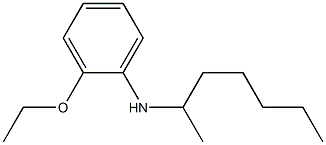 2-ethoxy-N-(heptan-2-yl)aniline Struktur