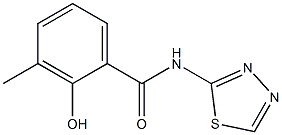 2-hydroxy-3-methyl-N-(1,3,4-thiadiazol-2-yl)benzamide
