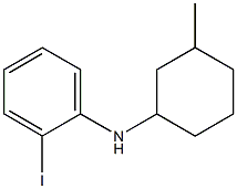 2-iodo-N-(3-methylcyclohexyl)aniline Struktur