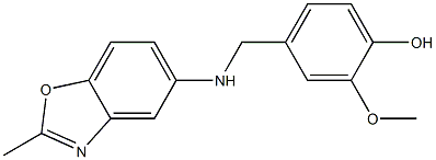 2-methoxy-4-{[(2-methyl-1,3-benzoxazol-5-yl)amino]methyl}phenol