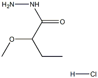 2-methoxybutanehydrazide hydrochloride Structure