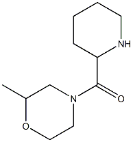 2-methyl-4-(piperidin-2-ylcarbonyl)morpholine Structure