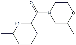 2-methyl-4-[(6-methylpiperidin-2-yl)carbonyl]morpholine Structure