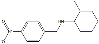2-methyl-N-[(4-nitrophenyl)methyl]cyclohexan-1-amine Structure