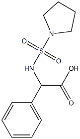 2-phenyl-2-[(pyrrolidine-1-sulfonyl)amino]acetic acid