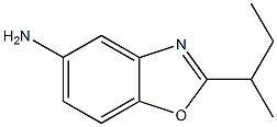 2-sec-butyl-1,3-benzoxazol-5-amine Struktur