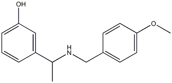 3-(1-{[(4-methoxyphenyl)methyl]amino}ethyl)phenol