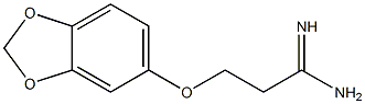 3-(2H-1,3-benzodioxol-5-yloxy)propanimidamide