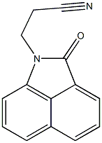 3-(2-oxobenzo[cd]indol-1(2H)-yl)propanenitrile Structure