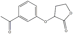 3-(3-acetylphenoxy)oxolan-2-one