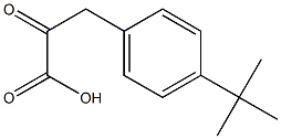 3-(4-tert-butylphenyl)-2-oxopropanoic acid Struktur