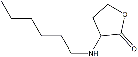3-(hexylamino)oxolan-2-one 结构式