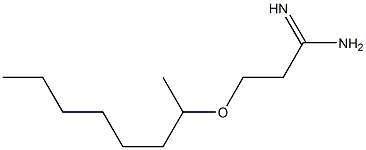 3-(octan-2-yloxy)propanimidamide