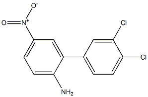 3',4'-dichloro-5-nitro-1,1'-biphenyl-2-amine Structure