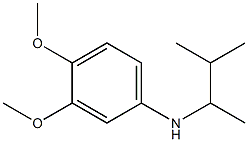 3,4-dimethoxy-N-(3-methylbutan-2-yl)aniline