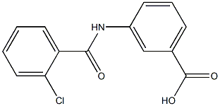 3-[(2-chlorobenzoyl)amino]benzoic acid|