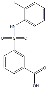 3-[(2-iodophenyl)sulfamoyl]benzoic acid