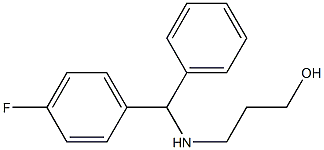 3-{[(4-fluorophenyl)(phenyl)methyl]amino}propan-1-ol