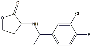 3-{[1-(3-chloro-4-fluorophenyl)ethyl]amino}oxolan-2-one