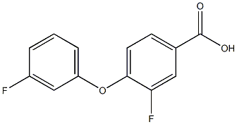 3-fluoro-4-(3-fluorophenoxy)benzoic acid