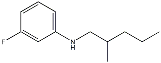 3-fluoro-N-(2-methylpentyl)aniline