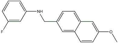 3-fluoro-N-[(6-methoxynaphthalen-2-yl)methyl]aniline