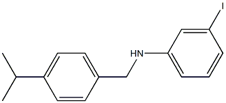 3-iodo-N-{[4-(propan-2-yl)phenyl]methyl}aniline