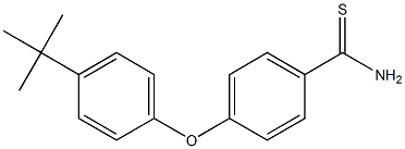 4-(4-tert-butylphenoxy)benzene-1-carbothioamide