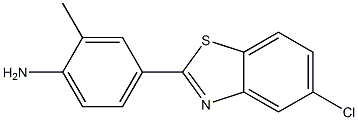 4-(5-chloro-1,3-benzothiazol-2-yl)-2-methylaniline Structure