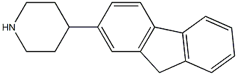 4-(9H-fluoren-2-yl)piperidine 结构式