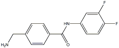 4-(aminomethyl)-N-(3,4-difluorophenyl)benzamide|4-(aminomethyl)-N-(3,4-difluorophenyl)benzamide