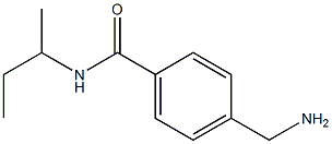 4-(aminomethyl)-N-(sec-butyl)benzamide Structure